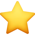 Star Emoji ⭐ image - Facebook Meta style