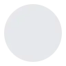 Cercle moyen blanc Emoji ⚪ image - Tossface style