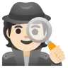 Detective: Light Skin Tone Emoji 🕵🏻 image - Google Noto Color style