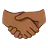 Handshake: Medium-Dark Skin Tone