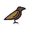 นก Emoji 🐦 image - OpenMoji style