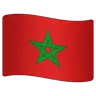 Flag: Morocco Emoji 🇲🇦 image - WhatsApp style