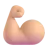 Flexed Biceps: Medium-Light Skin Tone
