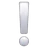 White Exclamation Mark