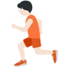 Person Running: Light Skin Tone Emoji 🏃🏻 image - Twitter / X (Twemoji) style