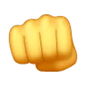 Emoji Fisted Hand Sign 👊 image - Samsung style