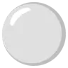 Cercle moyen blanc Emoji ⚪ image - Google Noto Color style