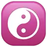 Yin Yang Emoji ☯ image - WhatsApp style