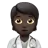 Health Worker: Dark Skin Tone