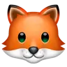 Emoji Volpe 🦊 image - WhatsApp style