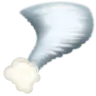 बवंडर के साथ बादल Emoji 🌪 image - WhatsApp style
