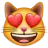 Smiling Cat With Heart-Eyes