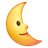 Last Quarter Moon Face