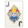 Naipes joker negro Emoji 🃏 image - WhatsApp style