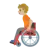 Person In Manual Wheelchair: Medium-Light Skin Tone