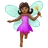 Woman Fairy: Medium-Dark Skin Tone