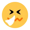 Sneezing Face Emoji 🤧 image - Tossface style