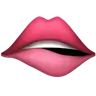 Biting Lip Emoji 🫦 image - Apple style