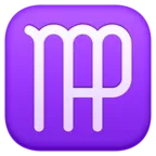 Emoji Fecioară ♍ image - Facebook Meta style