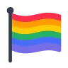 Rainbow Flag Emoji 🏳️‍🌈 image - Tossface style