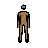Person Standing: Medium-Dark Skin Tone