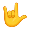 Je t'aime signe de la main Emoji 🤟 image - Telegram style