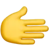 Rightwards Hand Emoji 🫱 image - Apple style