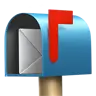 Open Mailbox With Raised Flag Emoji 📬 image - Apple style