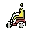 Person In Motorized Wheelchair