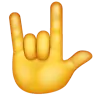 Je t'aime signe de la main Emoji 🤟 image - WhatsApp style