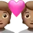Couple With Heart: Medium Skin Tone