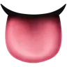 Tongue Emoji 👅 image - Apple style