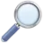 Magnifying Glass Tilted Right