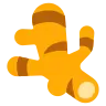 Emoji Radice Di Zenzero 🫚 image - Tossface style