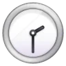 Emoji Orologio Face Two-Thirty 🕝 image - Samsung style