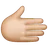Rightwards Hand: Medium-Light Skin Tone