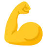 Biceps ยืดหยุ่น Emoji 💪 image - Google Noto Color style