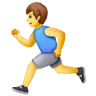 Man Running Emoji 🏃‍♂️ image - Samsung style