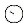 Emoji Clock Face Ten Oclock 🕙 image - OpenMoji style