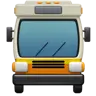 Ankommender Bus Emoji 🚍 image - Apple style