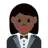 Woman In Tuxedo: Dark Skin Tone