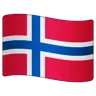 Flag: Svalbard & Jan Mayen Emoji 🇸🇯 image - WhatsApp style