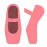 Emoji Scarpe da balletto 🩰 image - Tossface style