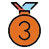 3Rd Place Medal Emoji 🥉 image - OpenMoji style