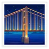 Emoji Ponte di notte 🌉 image - WhatsApp style