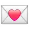 จดหมายรัก Emoji 💌 image - Samsung style