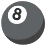 Bilardo Emoji 🎱 image - Google Noto Color Animated style