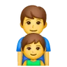 Family: Man, Boy Emoji 👨‍👦 image - Samsung style