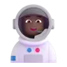 Astronaut: Medium-Dark Skin Tone Emoji 🧑🏾‍🚀 image - Microsoft 3D Fluent style