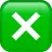 Cross Mark Button